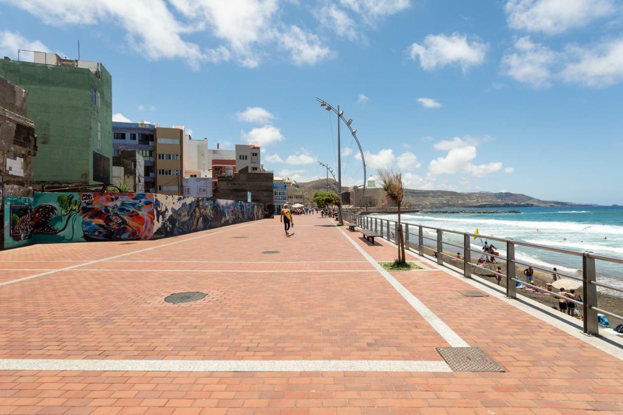 Surf Beach Canteras -Parking-Wifi By Canariasgetaway 라스팔마스 외부 사진